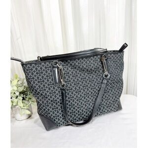 Coach OP Art Madison Needlepoint Handbag